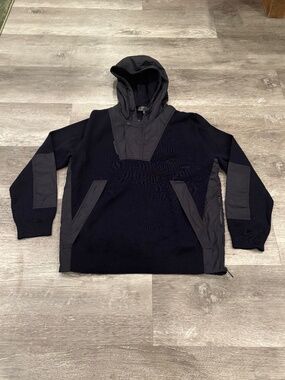 G/FORE 100% Cashmere Hooded Jacket Golf Navy Tech Mens M